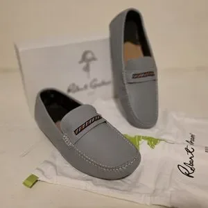 Robert Graham | Shoes | Robert Graham Light Gray Loafers For  display picture 1